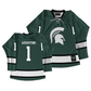 Michigan State Men's Ice Hockey Green Jersey  - Trey Augustine