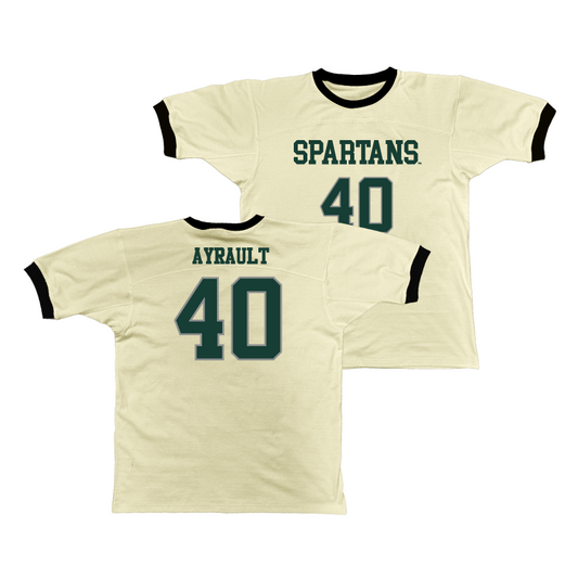 MSU Retro Ringer Tee - Julia Ayrault