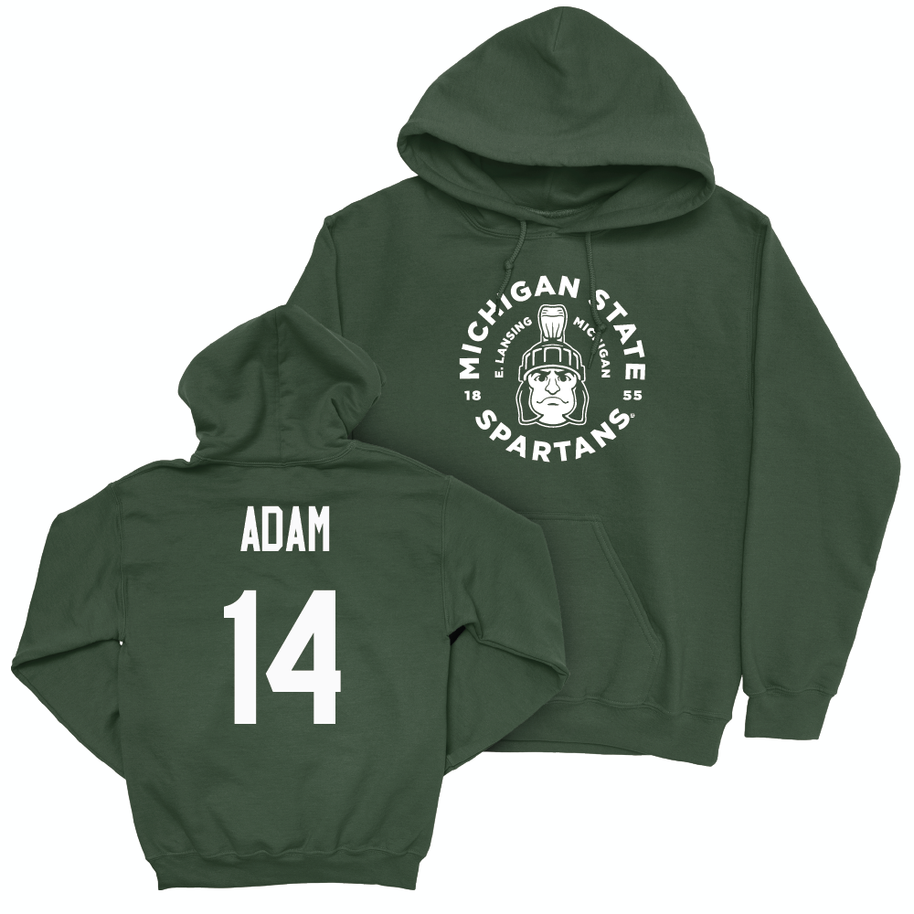 Green Men's Soccer East Lansing Hoodie  - Joshua Adam