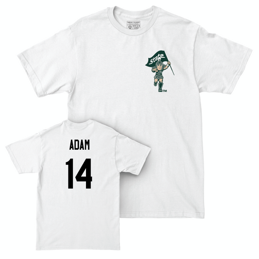 Men's Soccer White Sparty Comfort Colors Tee  - Joshua Adam