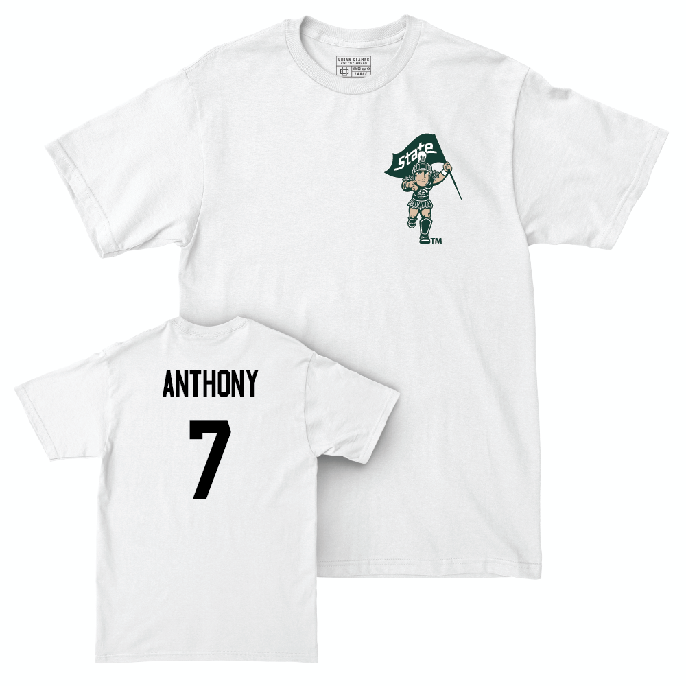 Softball White Sparty Comfort Colors Tee   - Mik Anthony