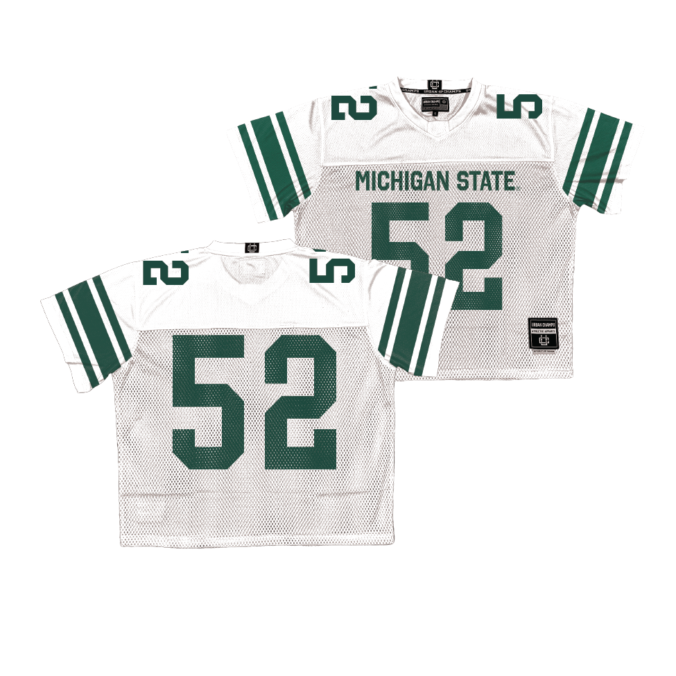 Michigan State Throwback Football Jersey  - Mikeshun Beeler