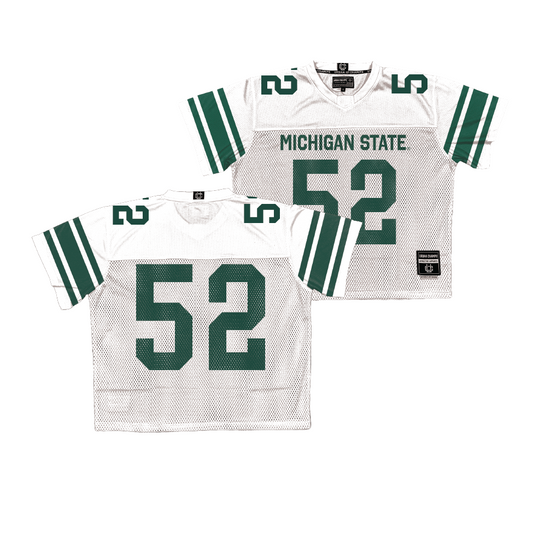 Michigan State Throwback Football Jersey  - Mikeshun Beeler