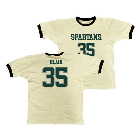 MSU Retro Ringer Tee - Kennedy Blair