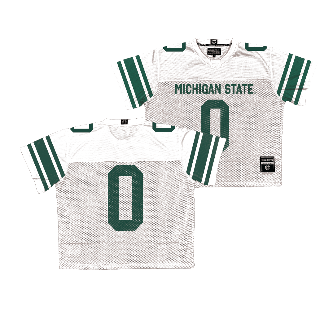 Michigan State Throwback Football Jersey - Charles Brantley | #0