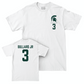 MSU Football White Logo Comfort Colors Tee  - Rodney Bullard Jr