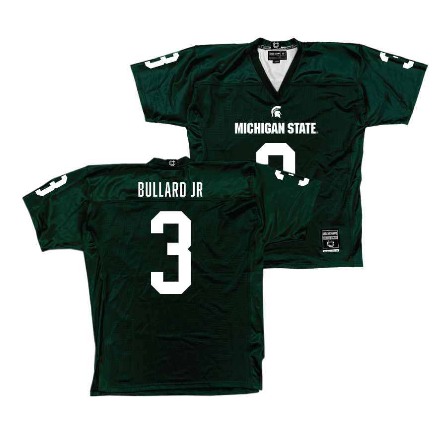 Green MSU Football Jersey  - Rodney Bullard Jr