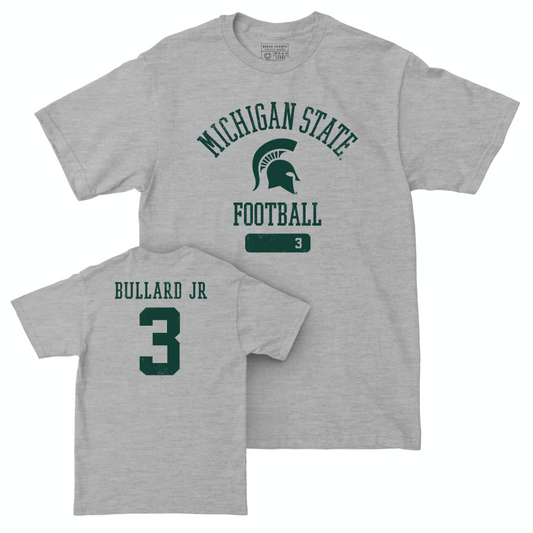 MSU Football Sport Grey Varsity Tee  - Rodney Bullard Jr
