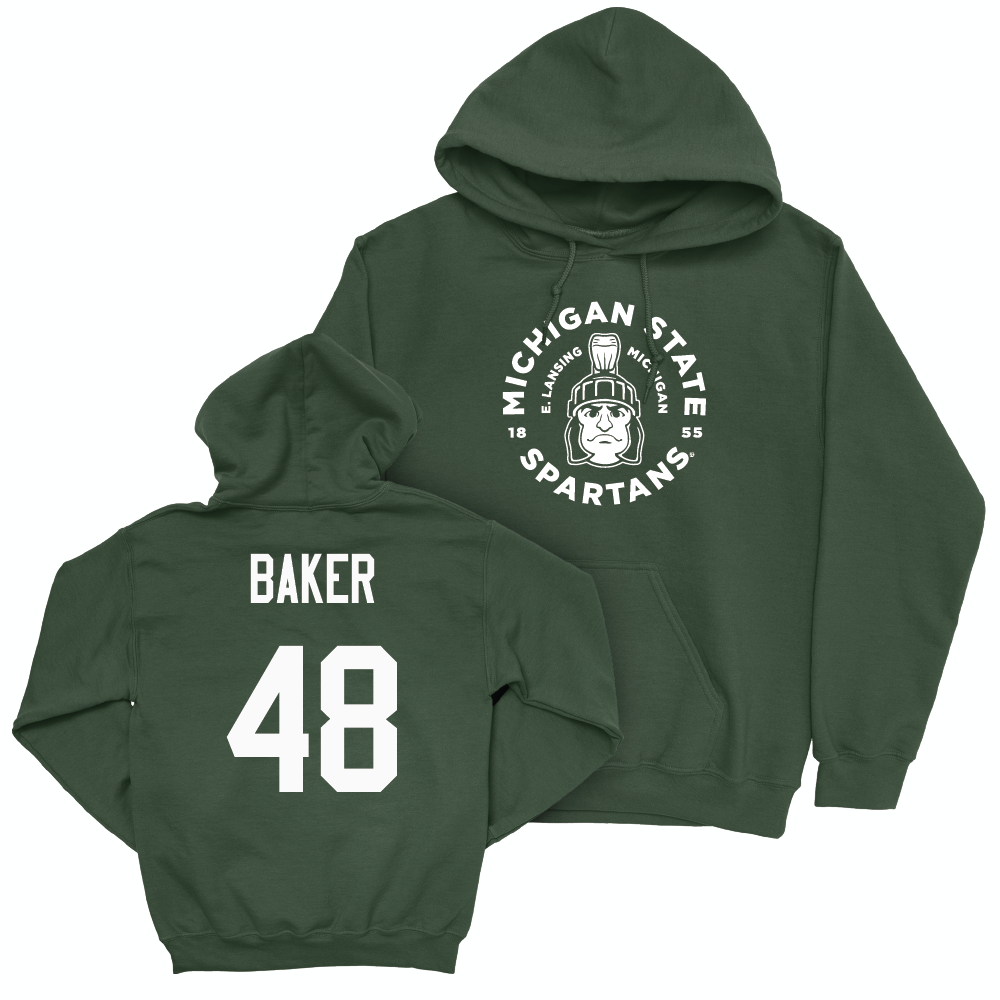 Green Football East Lansing Hoodie  - Charlie Baker