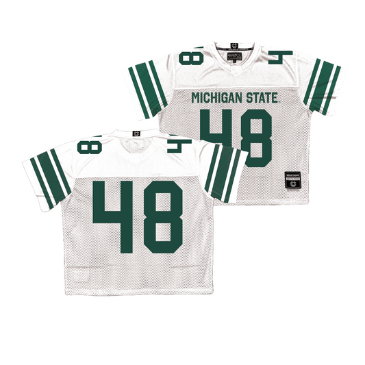 Michigan State Throwback Football Jersey  - Charlie Baker