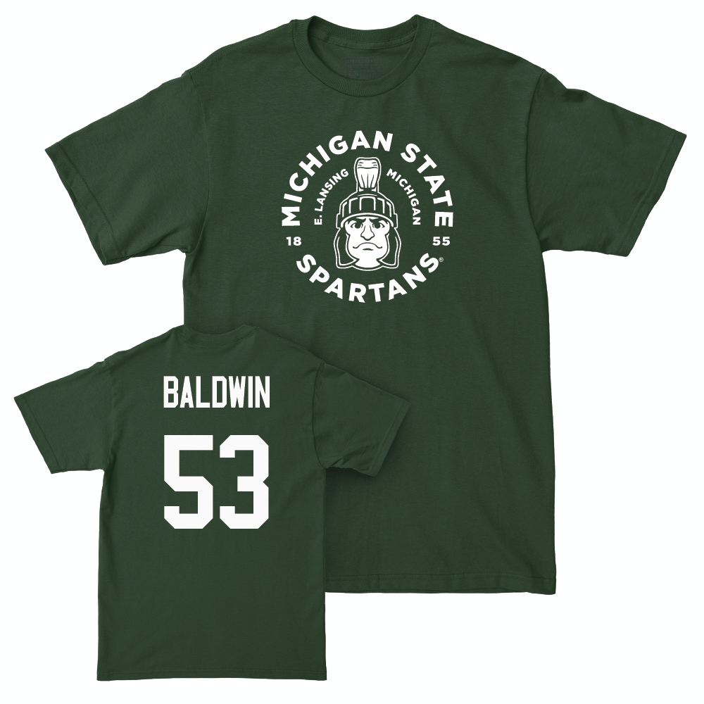 Green Football East Lansing Tee  - Brandon Baldwin