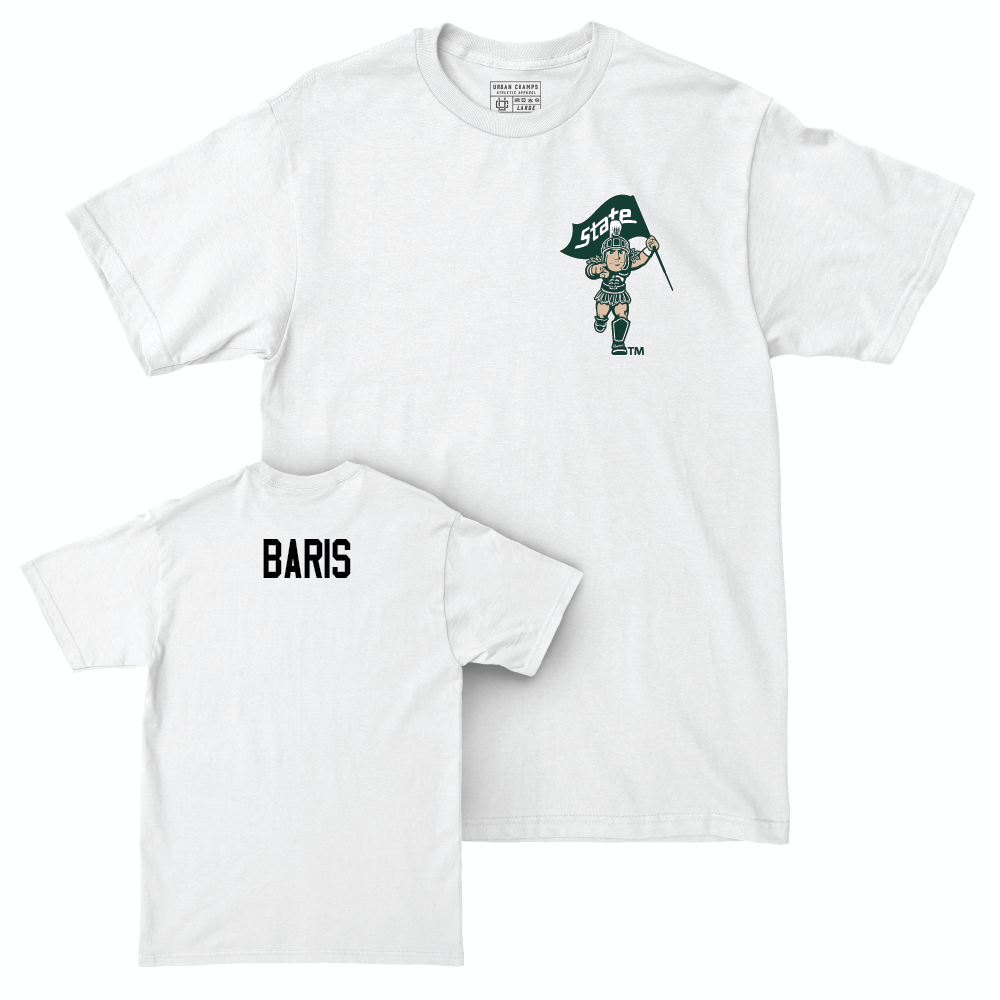 Men's Tennis White Sparty Comfort Colors Tee  - Ozan Baris