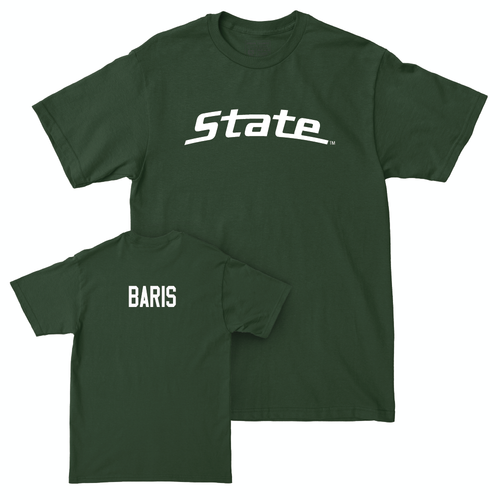 Green Men's Tennis State Tee  - Ozan Baris