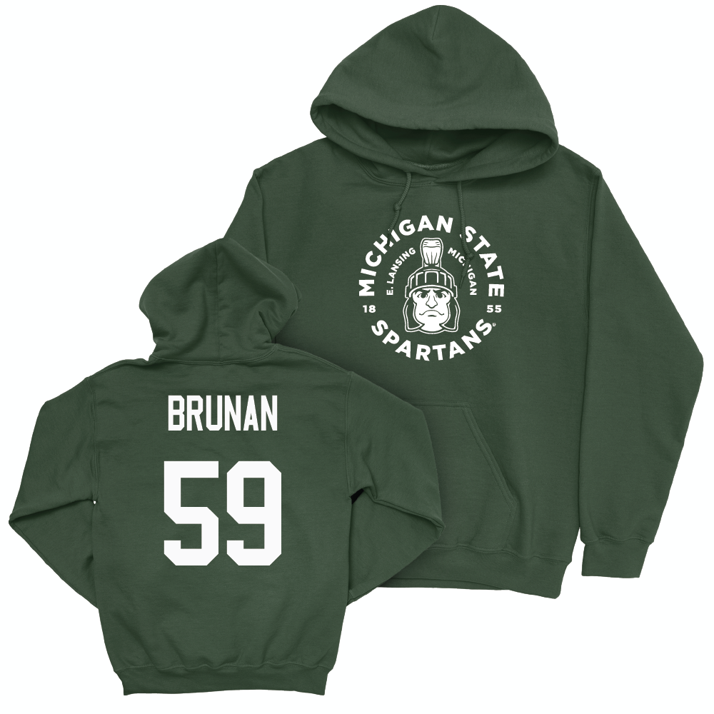 Green Football East Lansing Hoodie  - Kyler Brunan