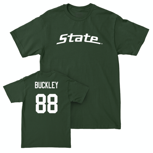 Green Football State Tee  - Ruquan Buckley