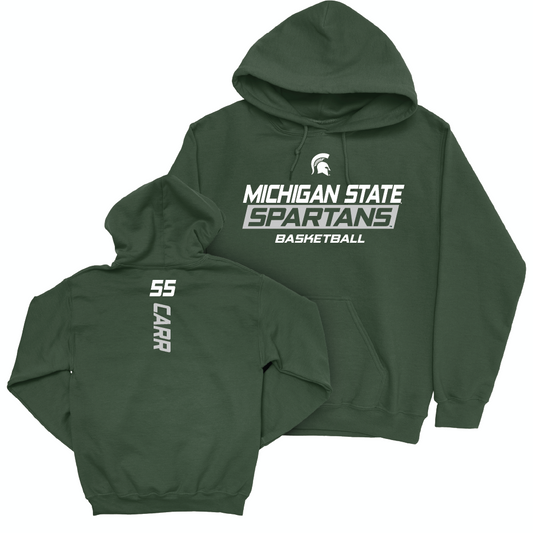 MSU Men's Basketball Green Rush Hoodie  - Coen Carr