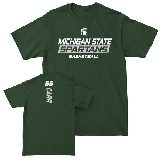 MSU Men's Basketball Green Rush Tee  - Coen Carr