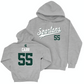 MSU Men's Basketball Sport Grey Script Hoodie  - Coen Carr