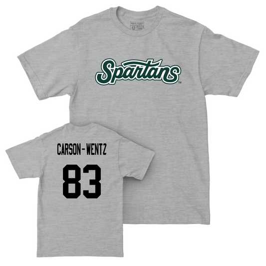 Sport Grey Football Script Tee  - Jack Carson-Wentz