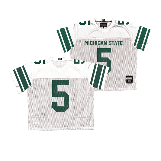 Michigan State Throwback Football Jersey - Nathan Carter | #5