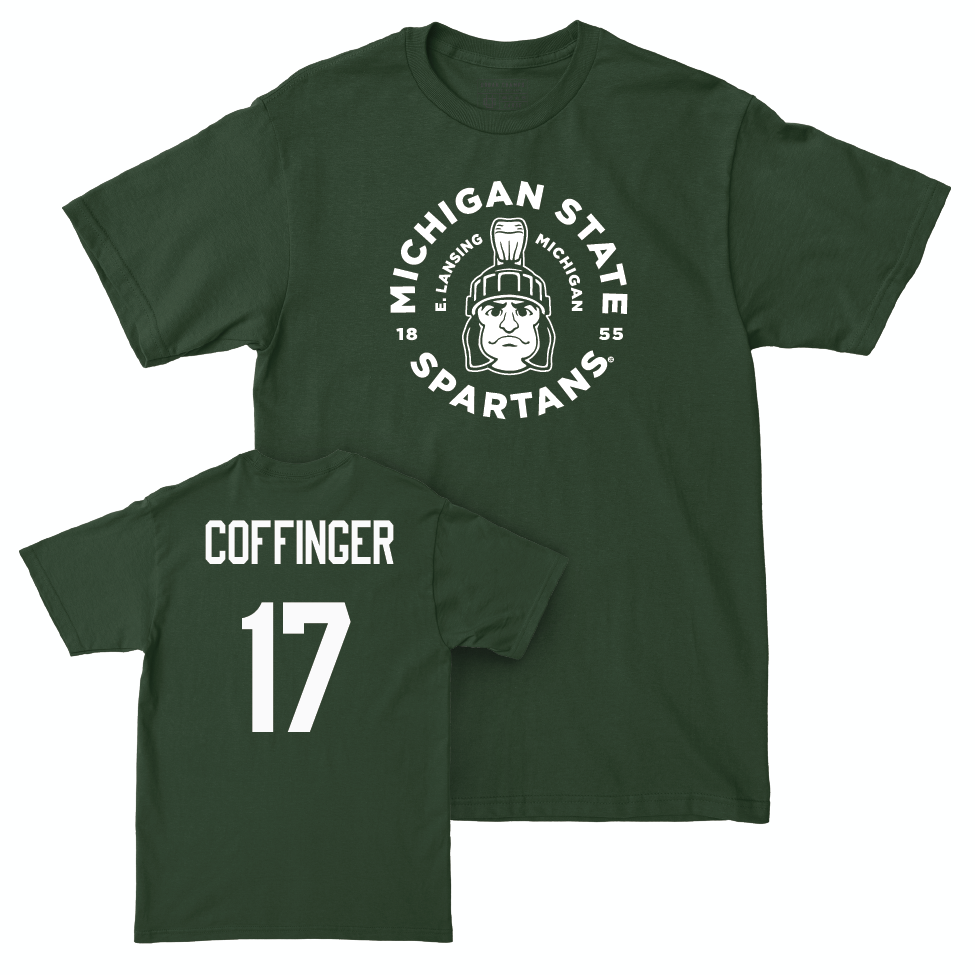 Green Softball East Lansing Tee   - Ava Coffinger