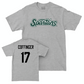 Sport Grey Softball Script Tee   - Ava Coffinger