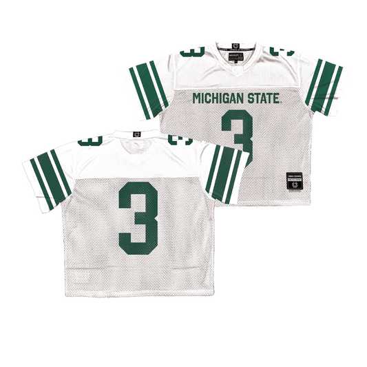 Michigan State Throwback Football Jersey - Caleb Coley | #3