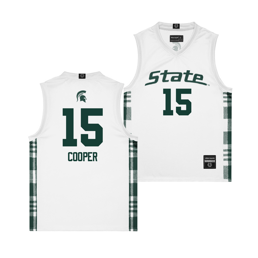 EXCLUSIVE: MSU Winter Edition Basketball Jersey - Carson Cooper