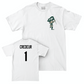 Softball White Sparty Comfort Colors Tee   - Jordan Credeur