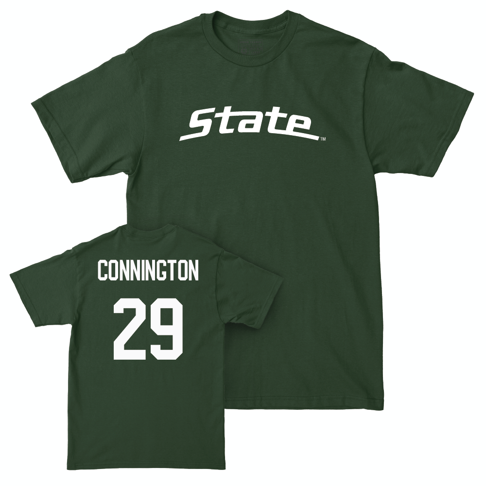 Green Football State Tee  - Martin Connington