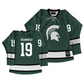 Michigan State Men's Ice Hockey Green Jersey   - Mikey DeAngelo