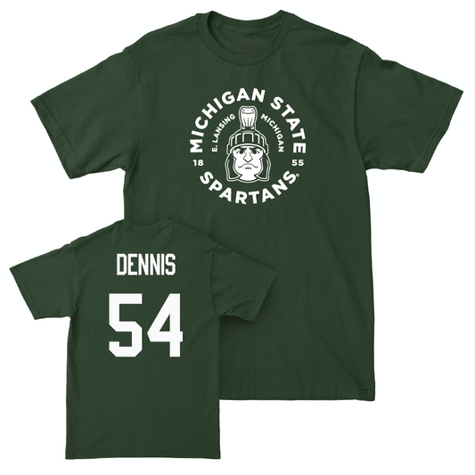 Green Football East Lansing Tee  - AJ Dennis