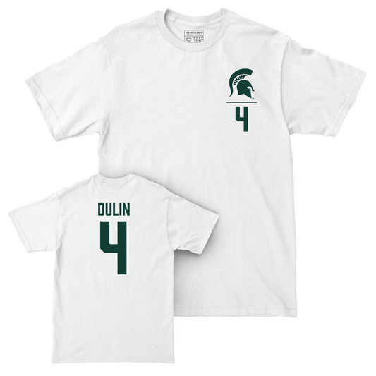MSU Women's Field Hockey White Logo Comfort Colors Tee  - Katelyn Dulin