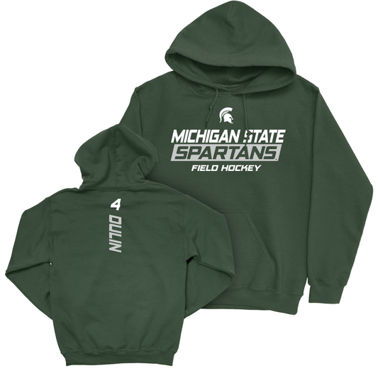 MSU Women's Field Hockey Green Rush Hoodie  - Katelyn Dulin