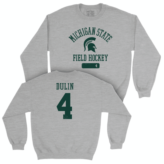 MSU Women's Field Hockey Sport Grey Varsity Crew  - Katelyn Dulin