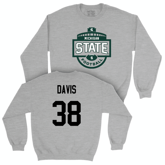 Sport Grey Football Stadium Crewneck  - Dorian Davis