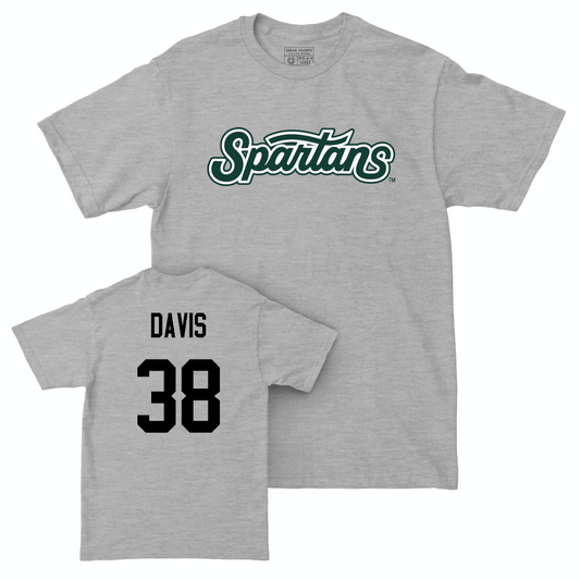 Sport Grey Football Script Tee  - Dorian Davis