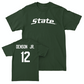 Green Football State Tee  - Justin Denson Jr.