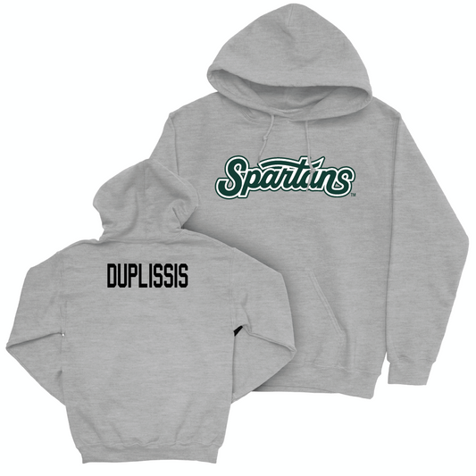 Sport Grey Gymnastics Script Hoodie  - Cady Duplissis