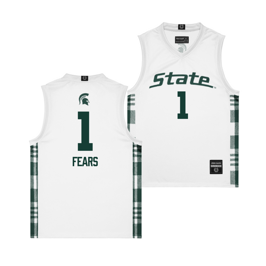 EXCLUSIVE: MSU Winter Edition Basketball Jersey  - Jeremy Fears