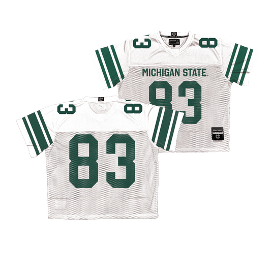 Michigan State Throwback Football Jersey - Montorie Foster Jr. | #83