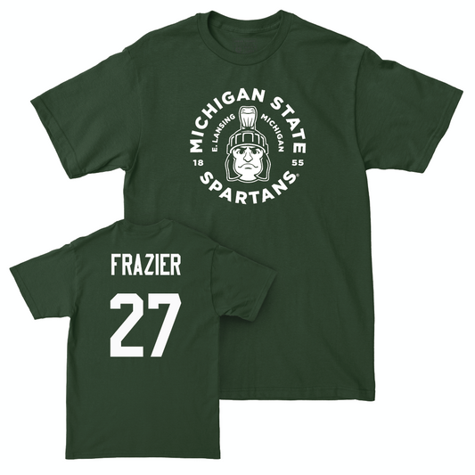 Green Football East Lansing Tee  - Makhi Frazier