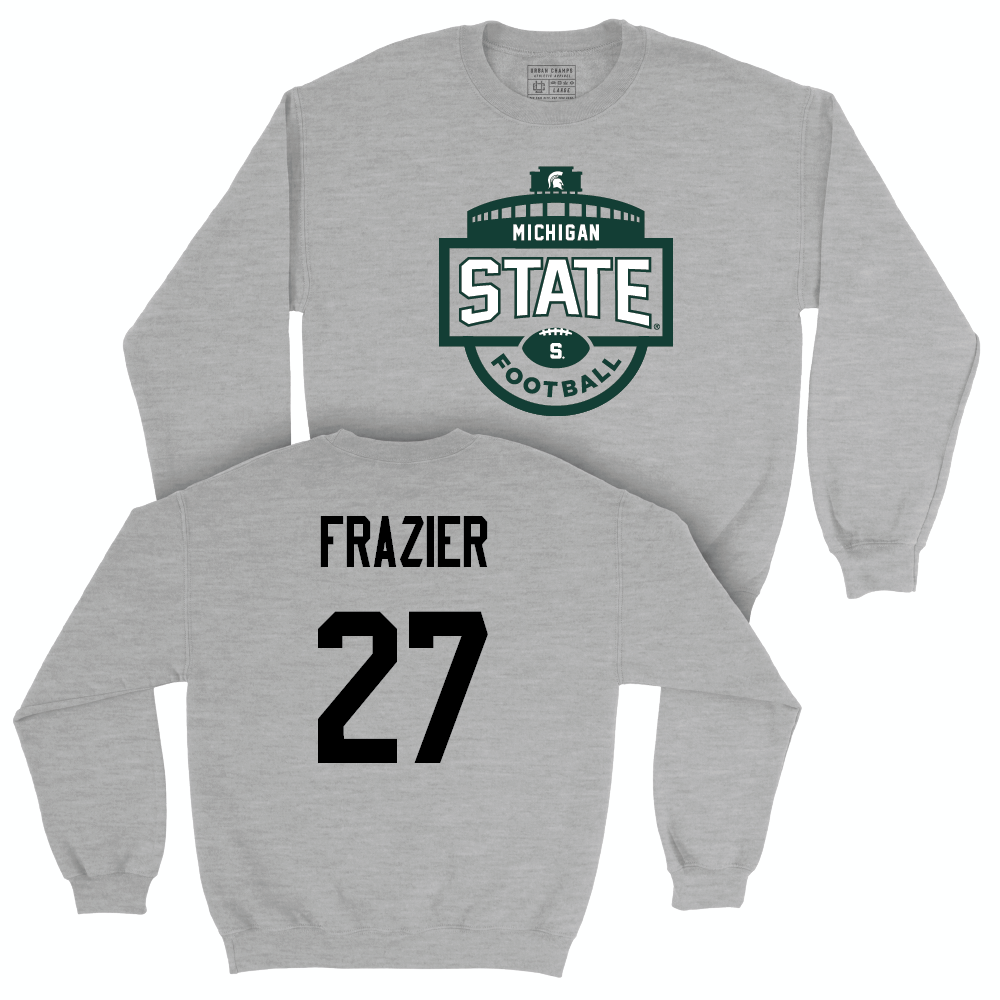 Sport Grey Football Stadium Crewneck  - Makhi Frazier