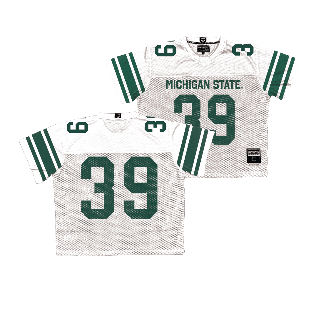 Michigan State Throwback Football Jersey - Caleb Gash | #39