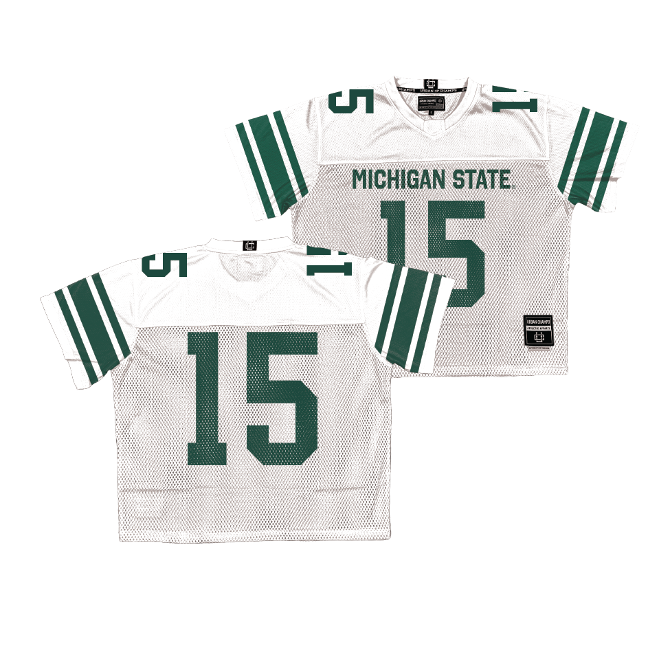 Michigan State Throwback Football Jersey - Aveon Grose | #15