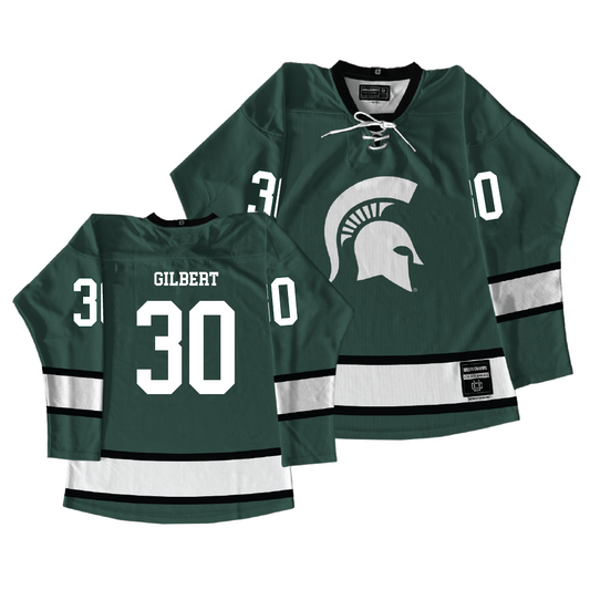 Michigan State Men's Ice Hockey Green Jersey    - Dolan Gilbert