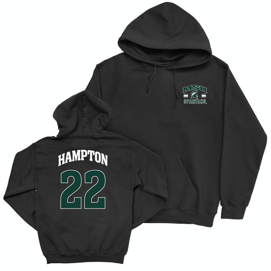 MSU Women's Basketball Black Victory Hoodie  - Nyla Hampton