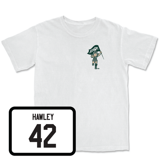 Softball White Sparty Comfort Colors Tee  - Hannah Hawley