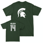 MSU Women's Volleyball Green Legacy Tee  - Taylah Holdem