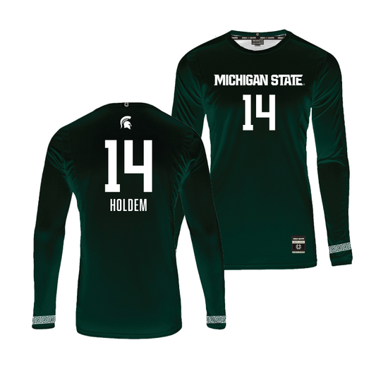 Green MSU Women's Volleyball Jersey  - Taylah Holdem